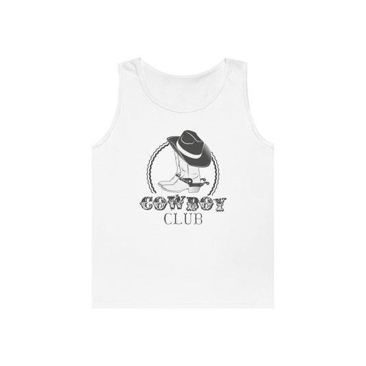 Unisex Heavy Cotton Tank Top - Cowboy Club