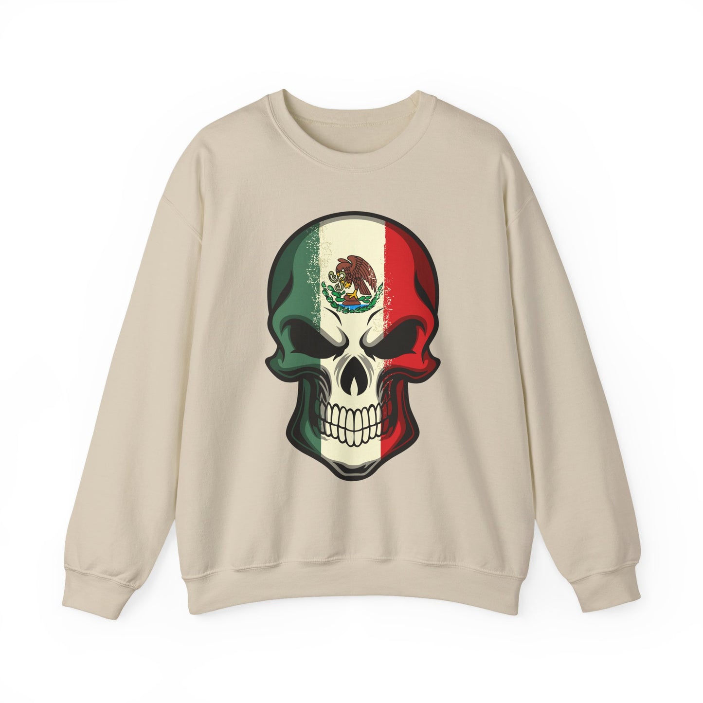 Crewneck Sweatshirt - Mexican Skull