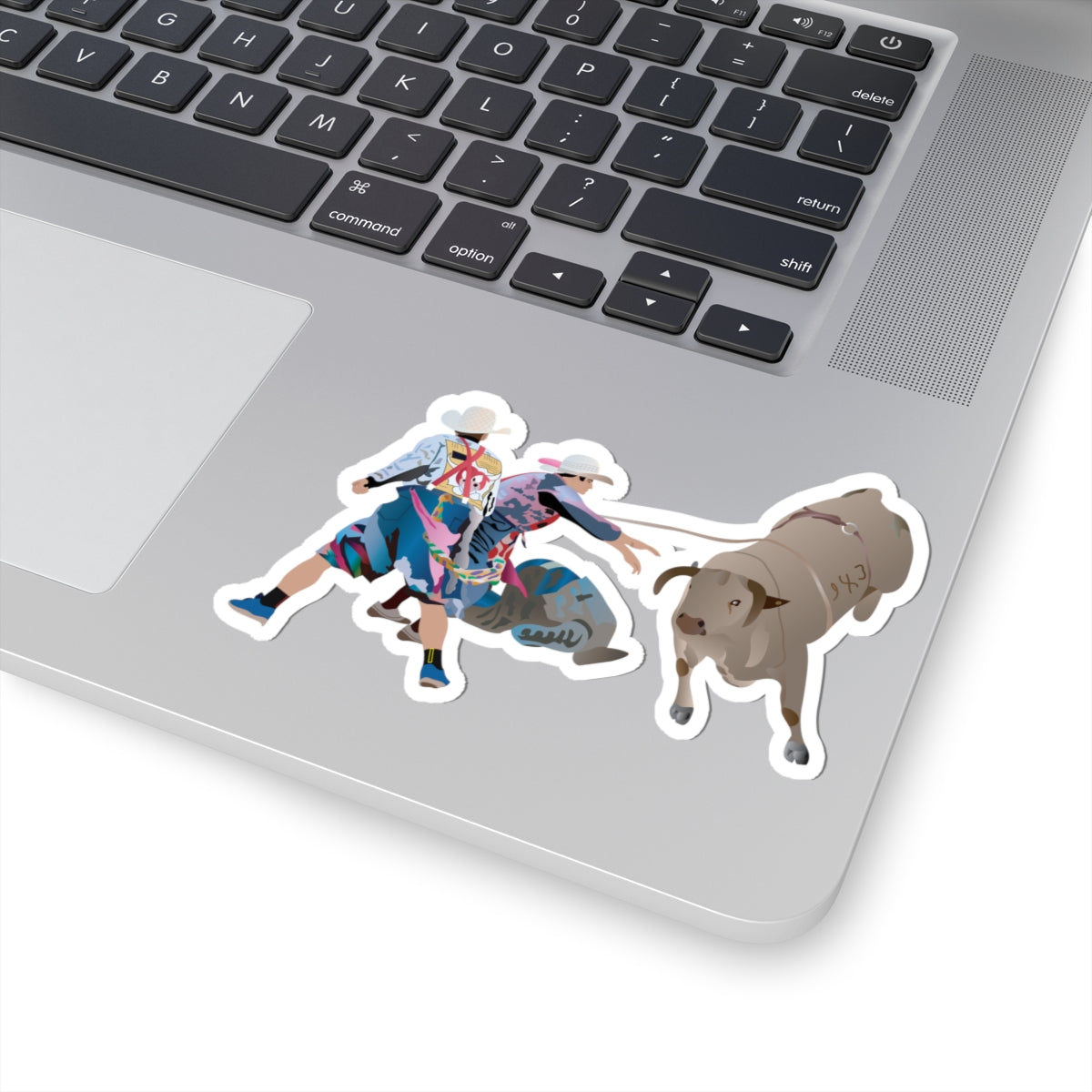 Kiss-Cut Stickers - Clowns and Bull