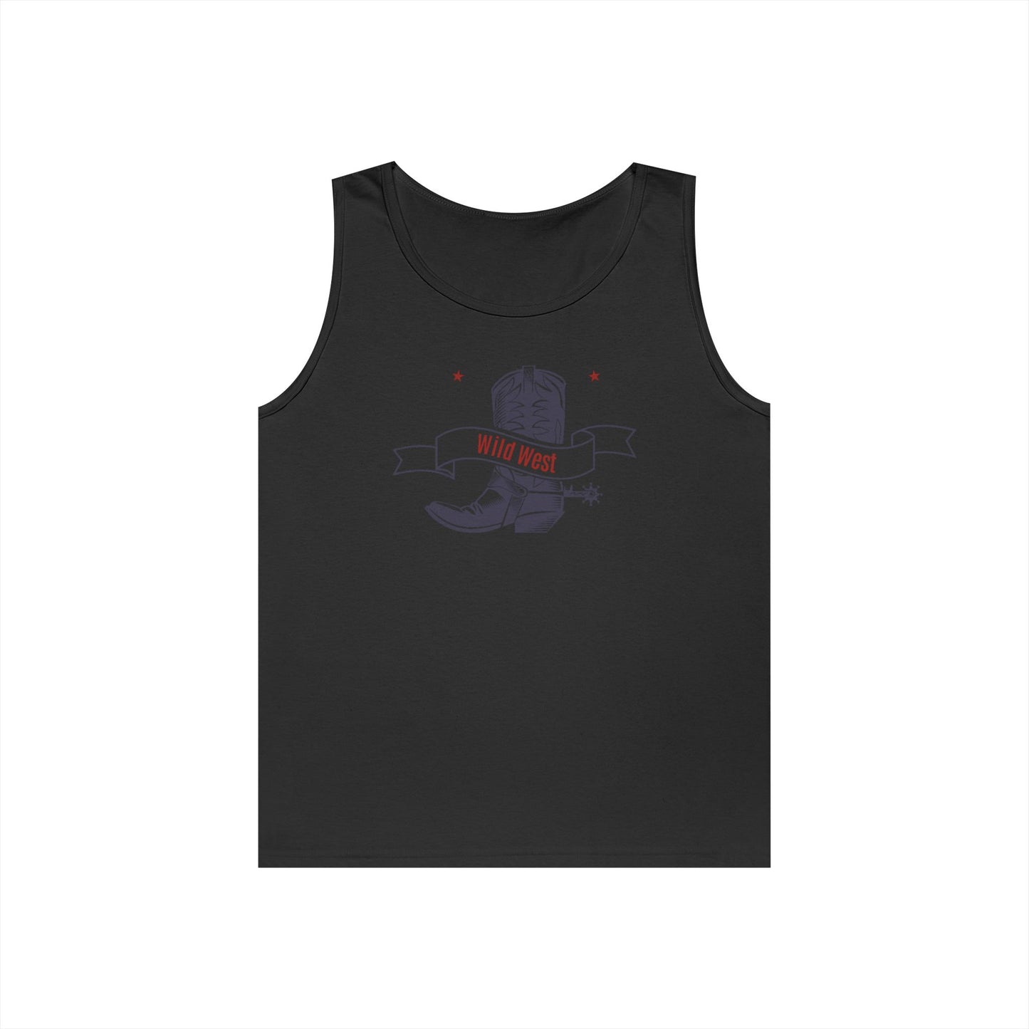 Unisex Heavy Cotton Tank Top - Cowboy - Wild West
