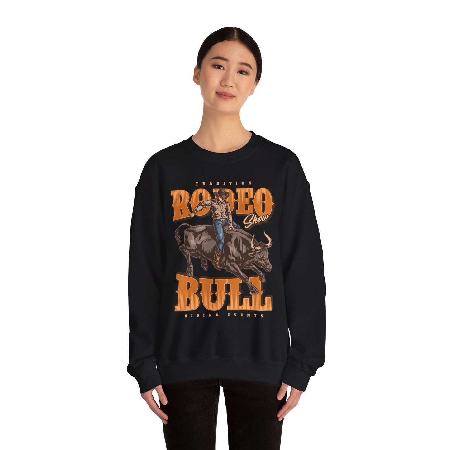 Crewneck Sweatshirt - Tradition Rodeo Show - Bull Riding Events