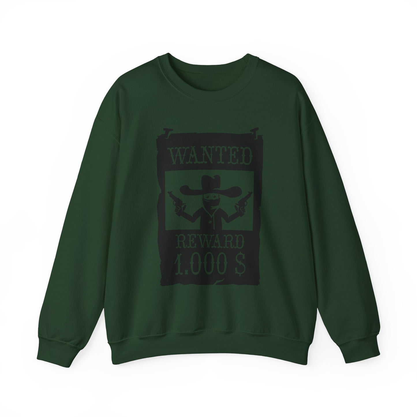 Crewneck Sweatshirt - Wanted Poster X 300