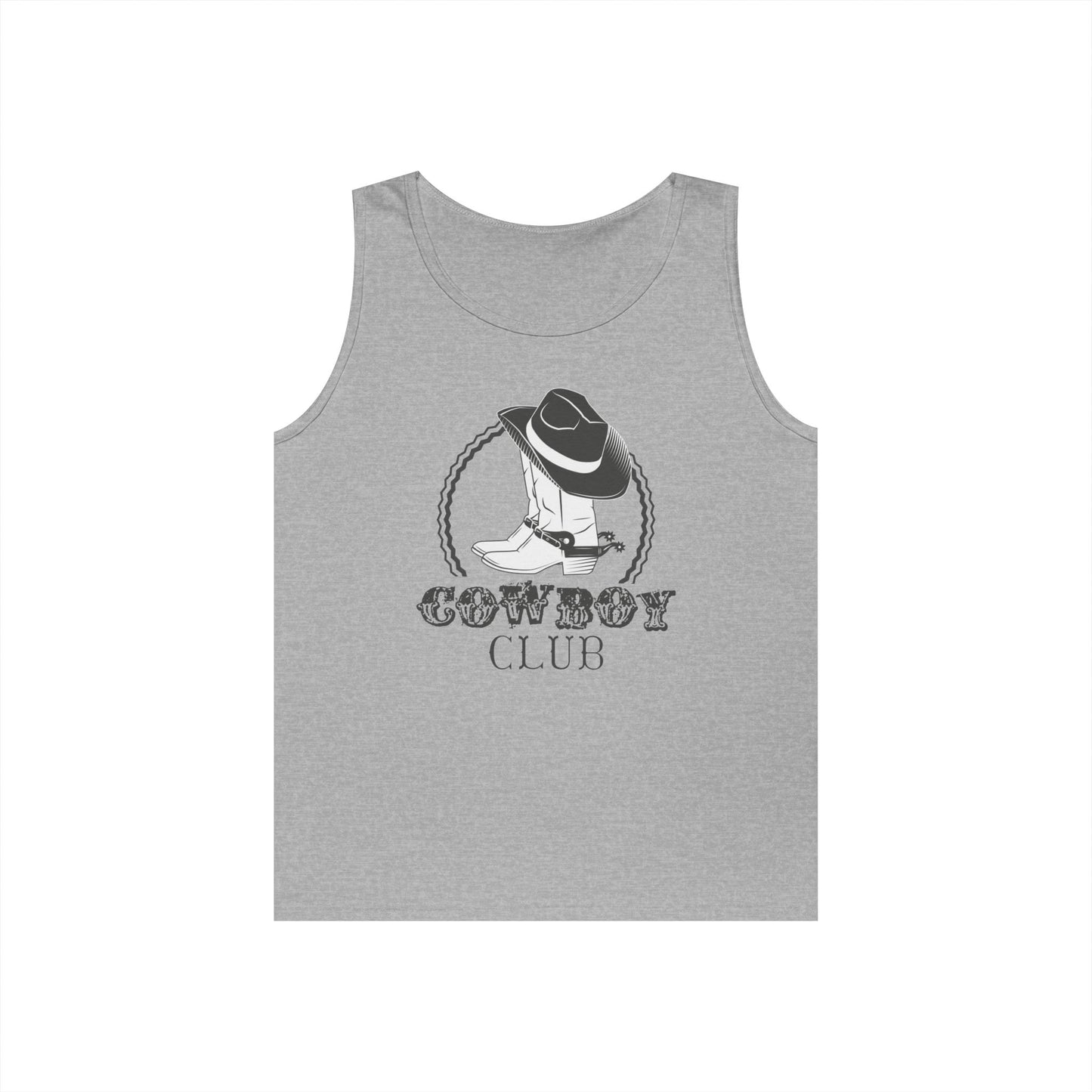 Unisex Heavy Cotton Tank Top - Cowboy Club