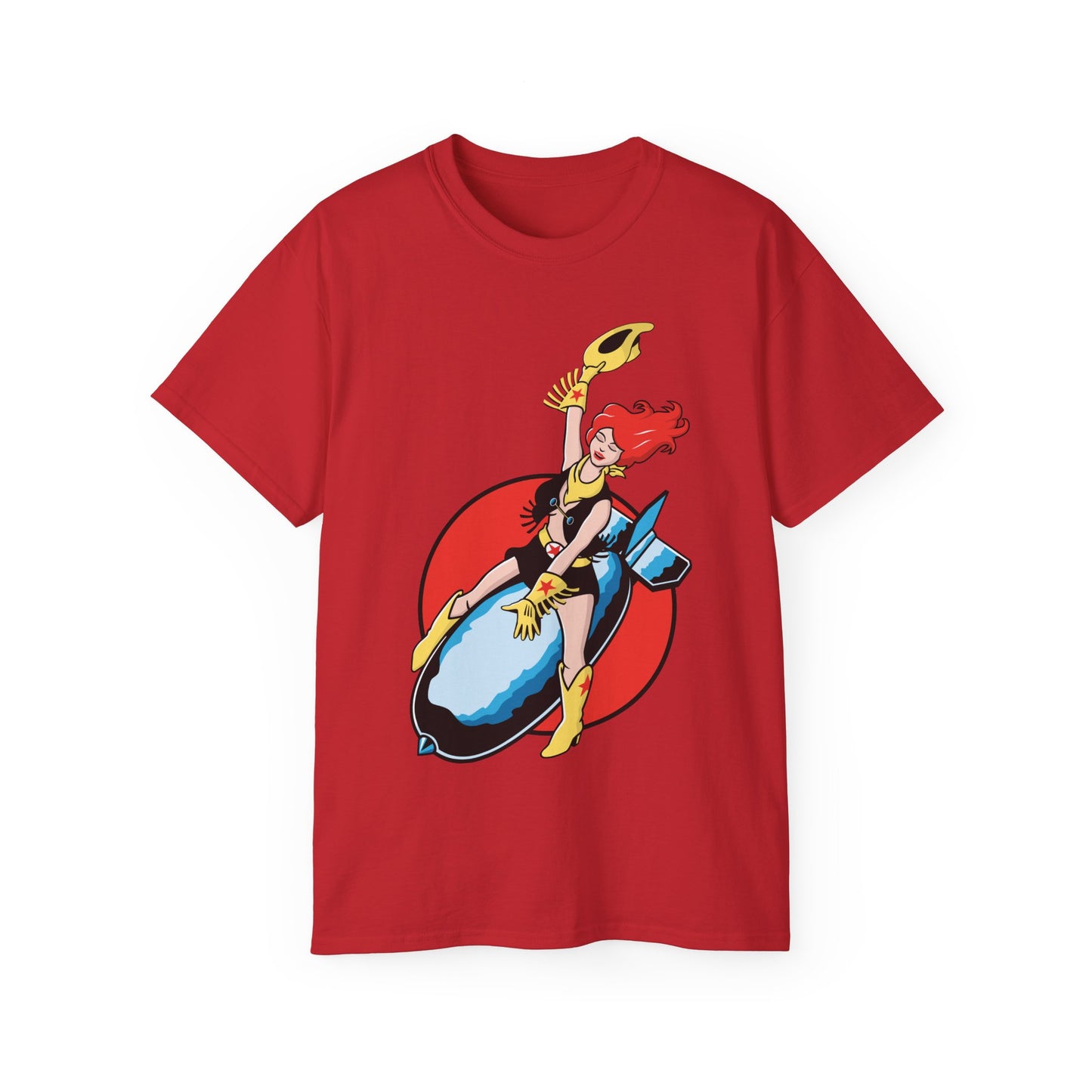 Unisex Ultra Cotton Tee - Atomic Cowgirl
