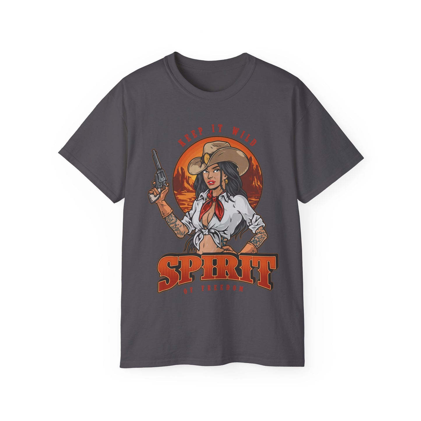 Unisex Ultra Cotton Tee - Keep It Wild - Spirit of Freedom