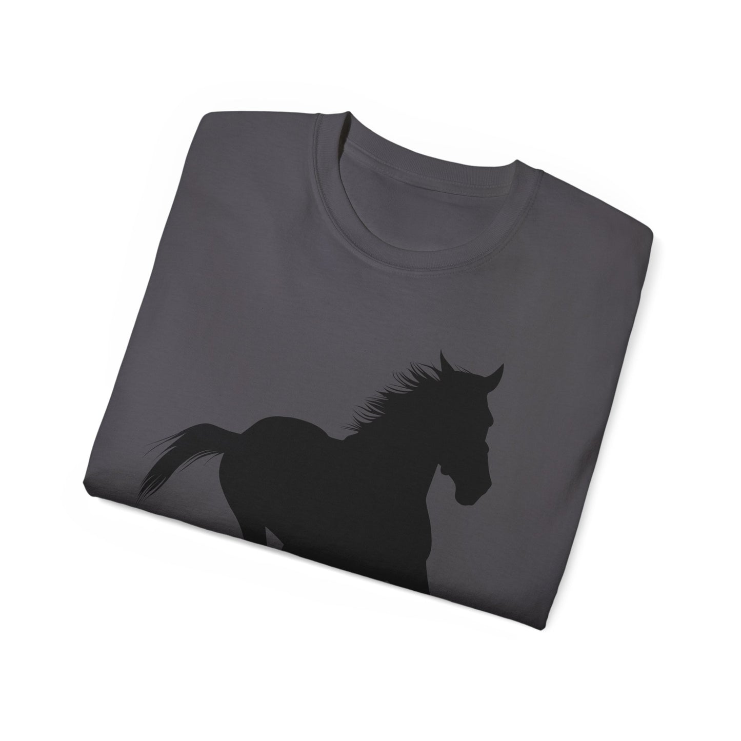 Unisex Ultra Cotton Tee - Wild Horse - Running Leaning Left X 300