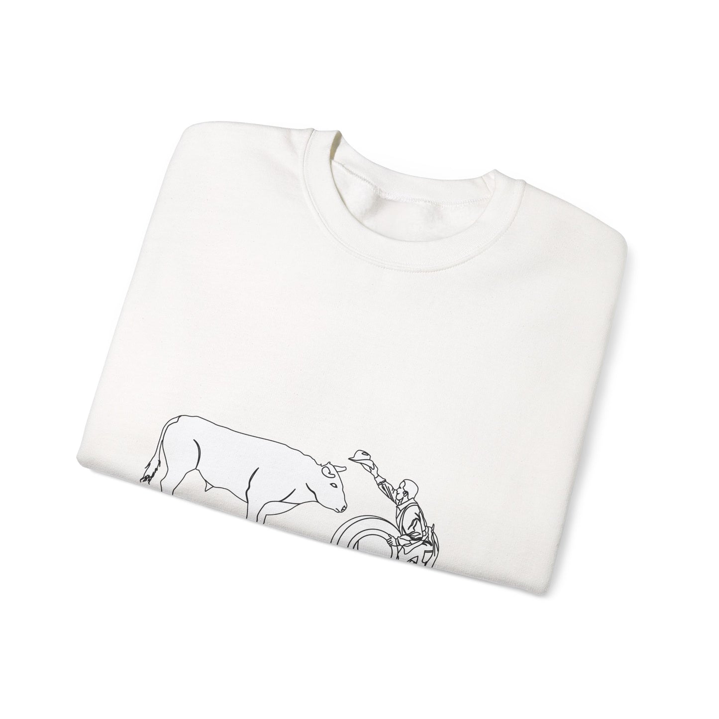 Crewneck Sweatshirt - Clown and Bull - LA