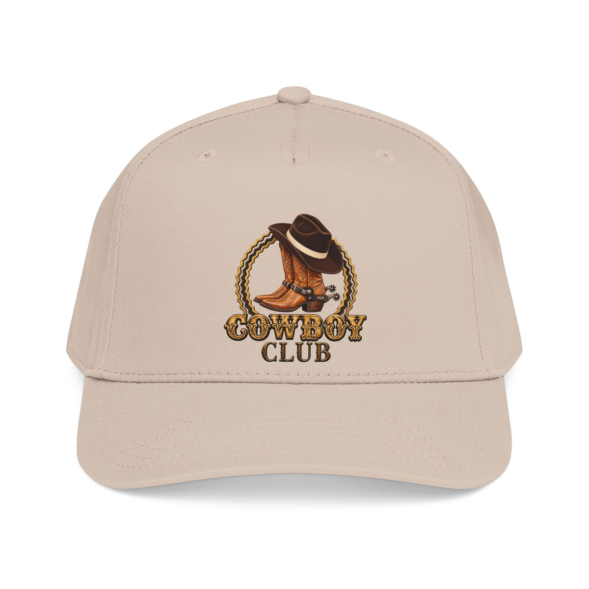 Mid Profile Baseball Cap — Cowboys - Cowboy Club - Color - 3D Transparent