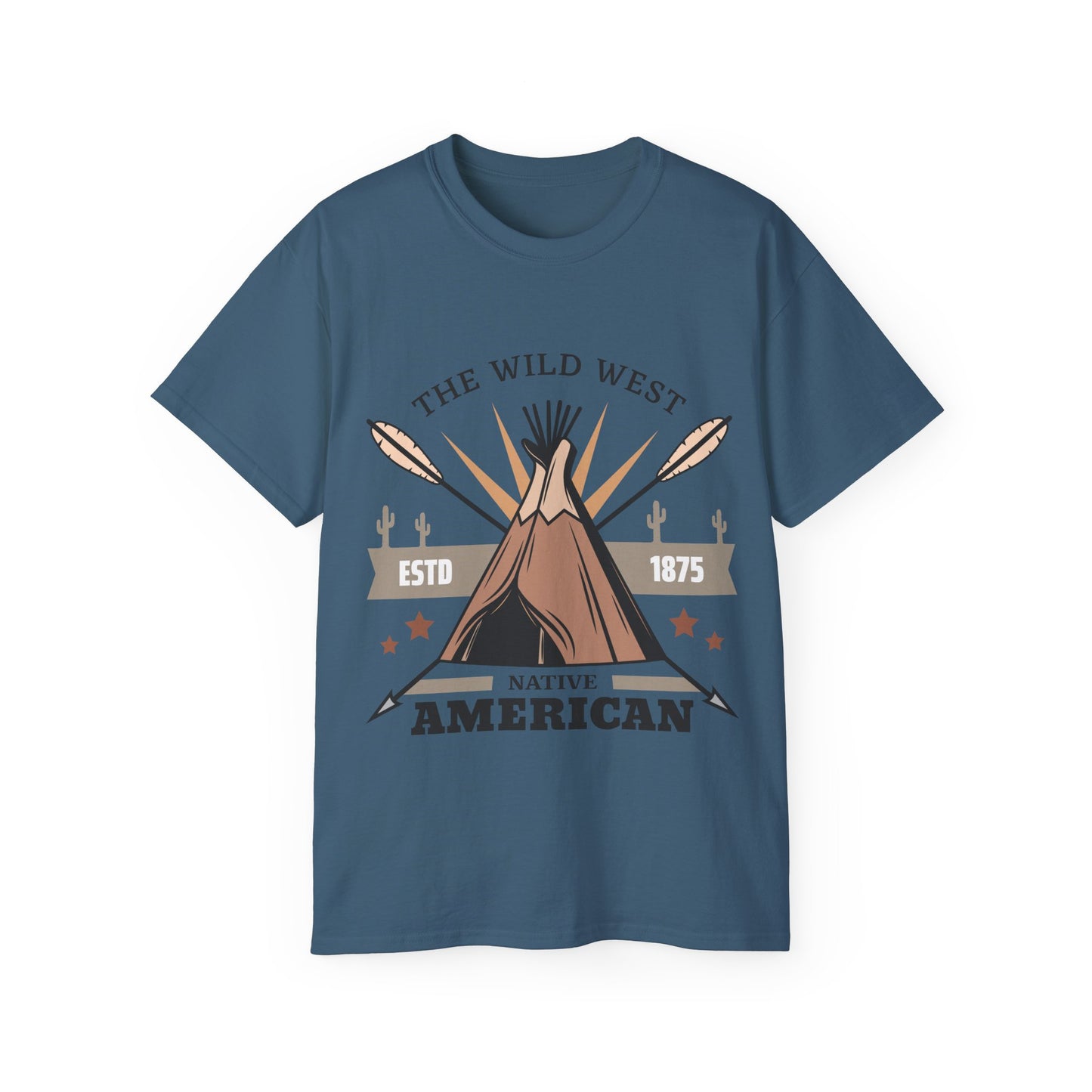 Unisex Ultra Cotton Tee - The Wild West - Native American