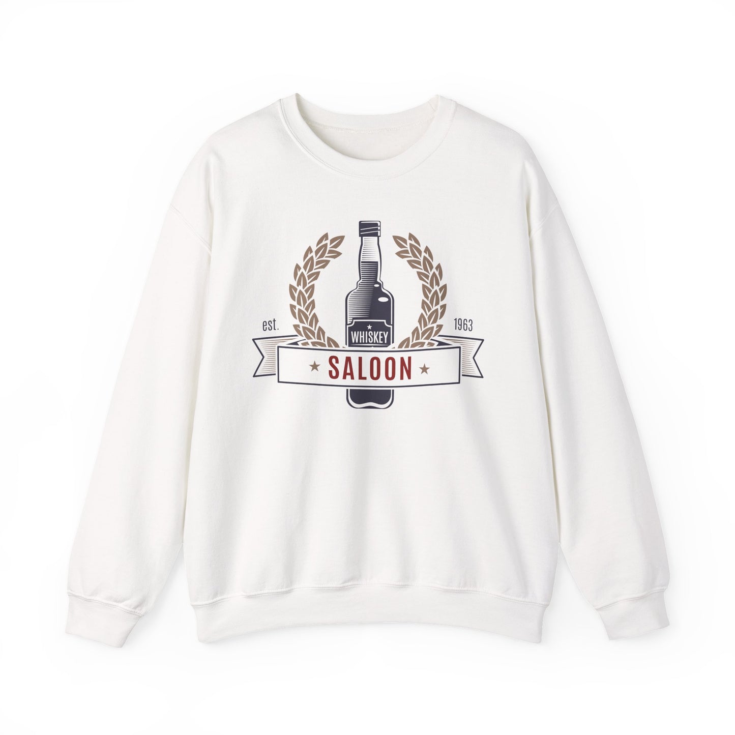 Crewneck Sweatshirt - Saloon - Whiskey