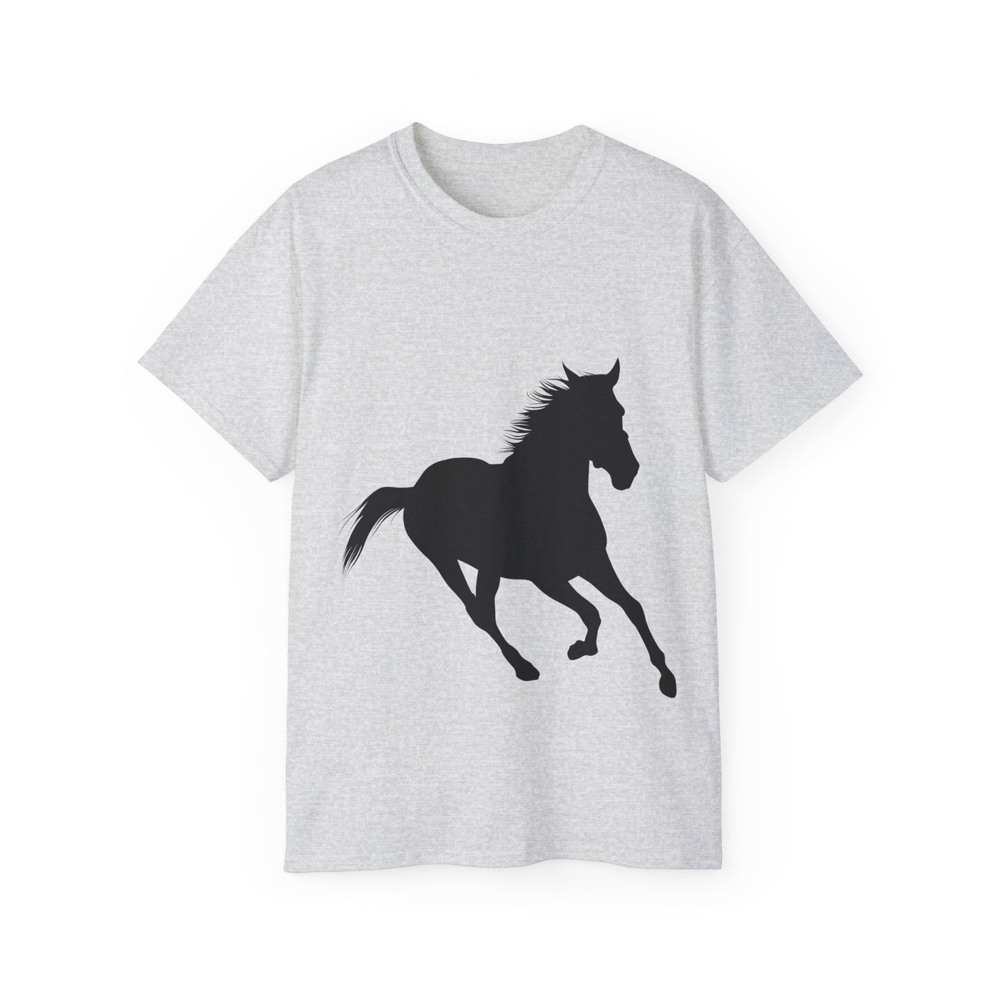 Unisex Ultra Cotton Tee - Wild Horse - Running Leaning Left X 300