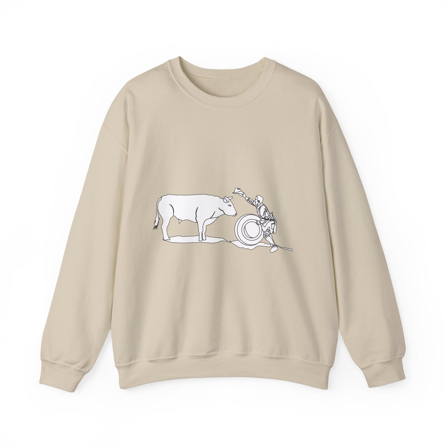 Crewneck Sweatshirt - Clown and Bull - LA