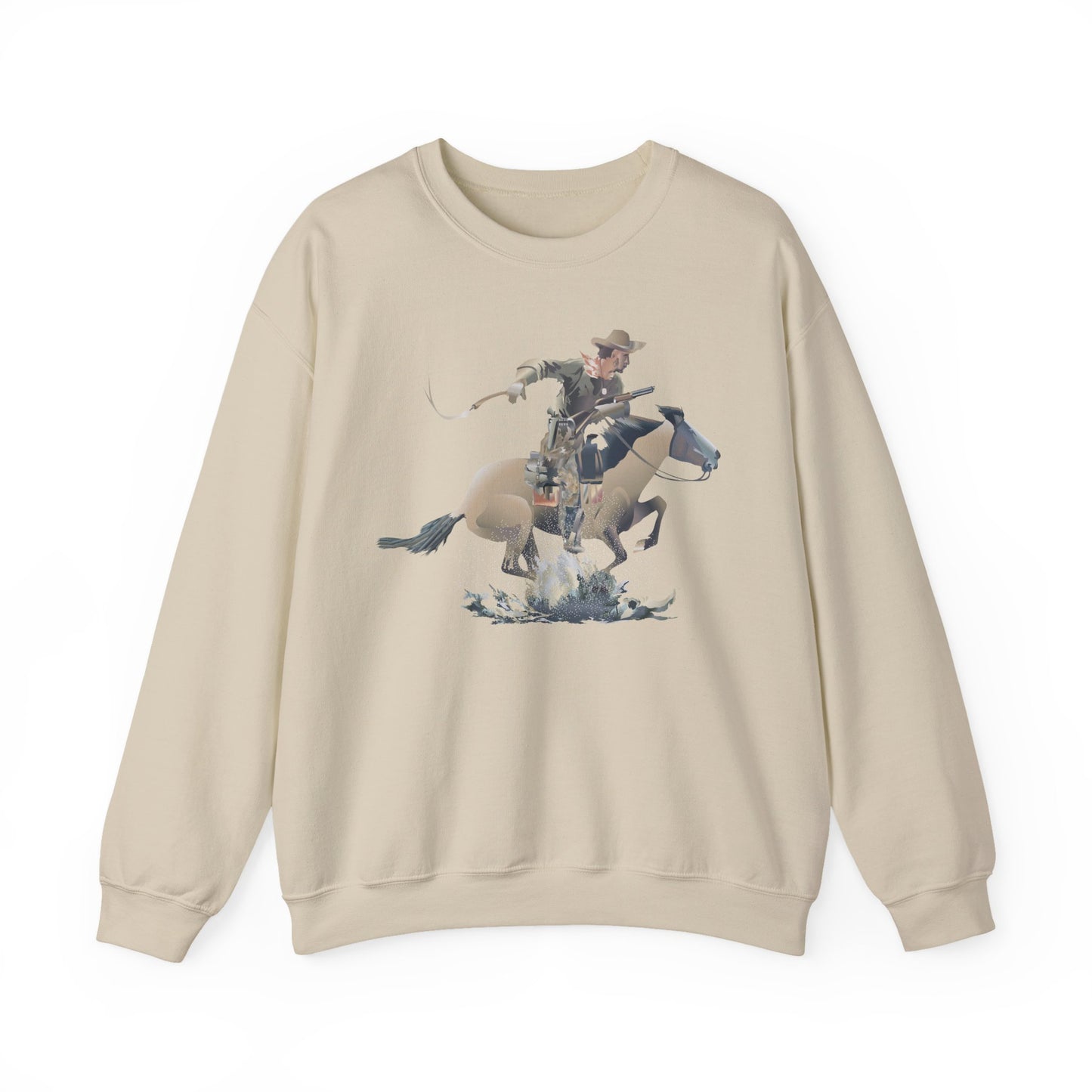 Crewneck Sweatshirt - COWBOY