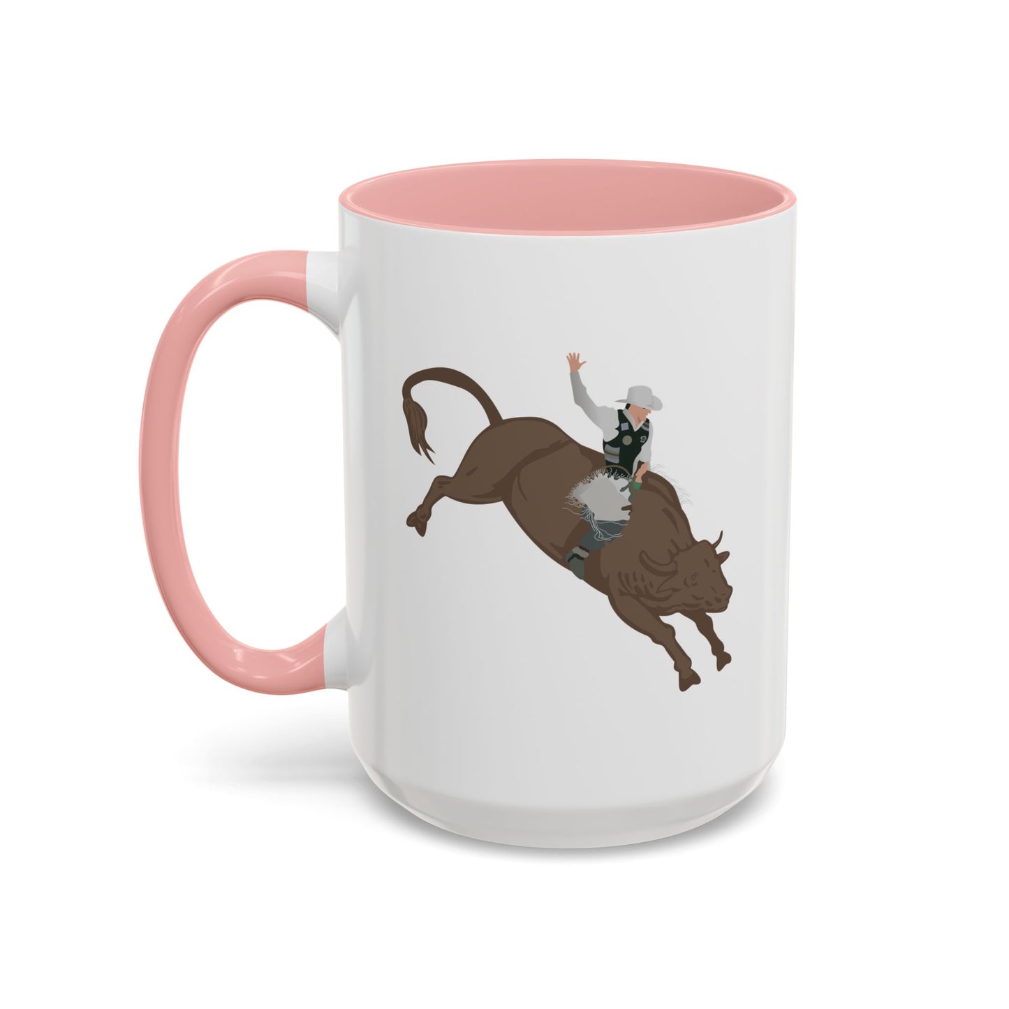 Accent Coffee Mug (11, 15oz) - Cowboy - V2