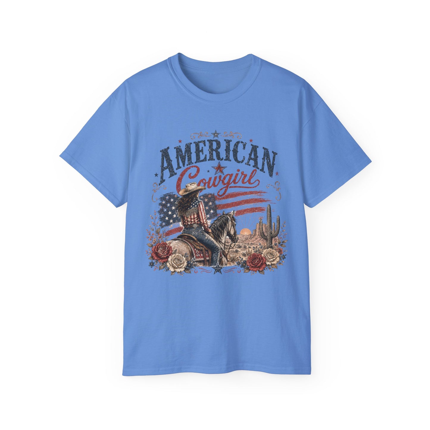 T-Shirt - American cowgirl