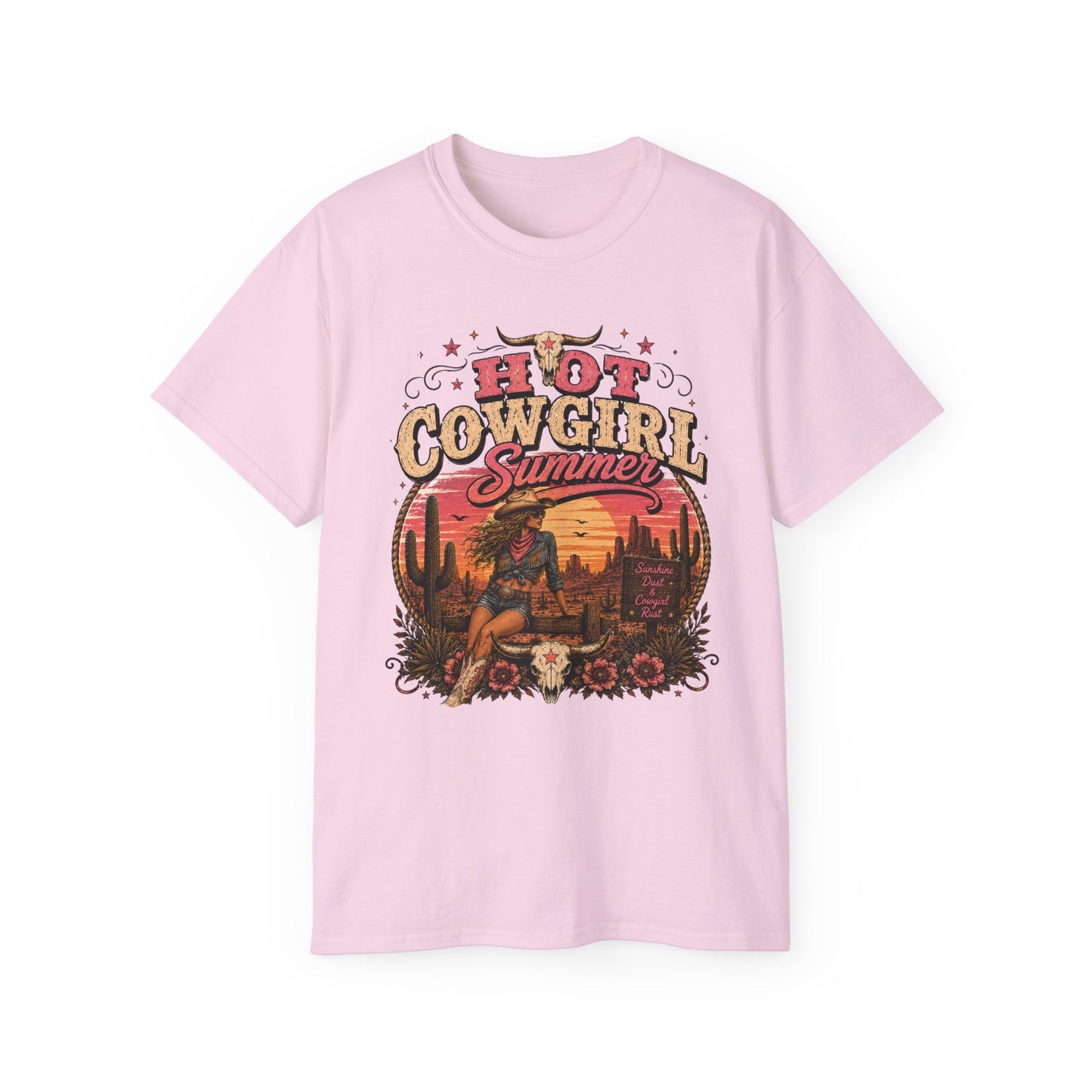 T-Shirt - Hot cowgirl summer vibes