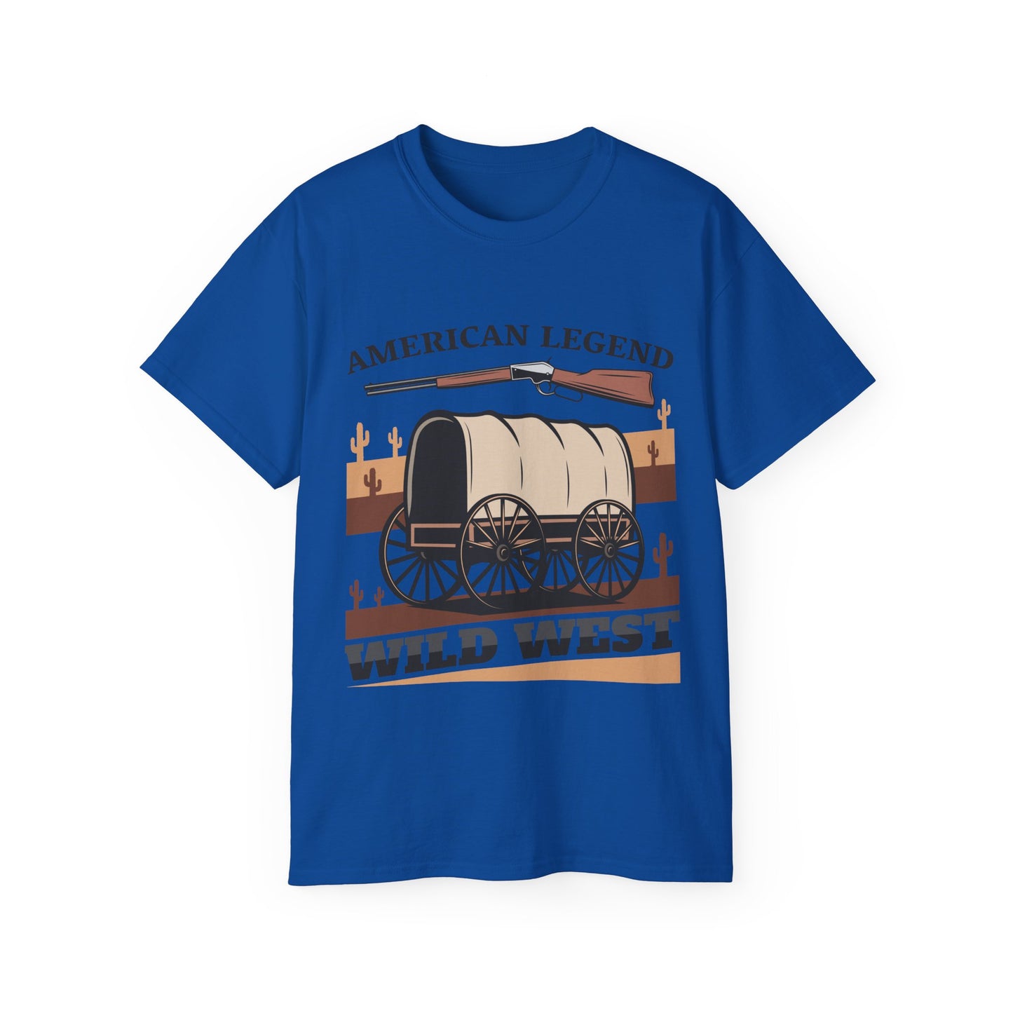 Unisex Ultra Cotton Tee - American Legend - Wild West