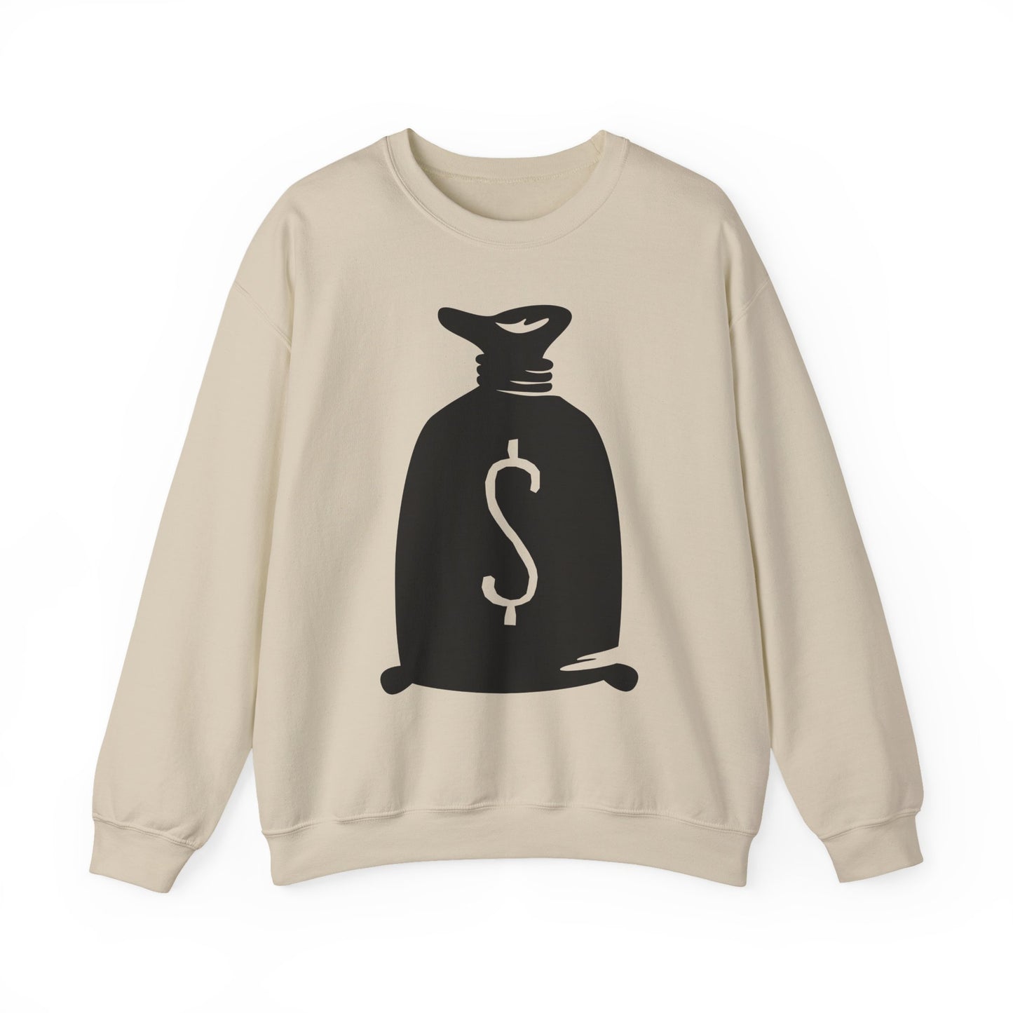 Crewneck Sweatshirt - Bank Money Bag X 300