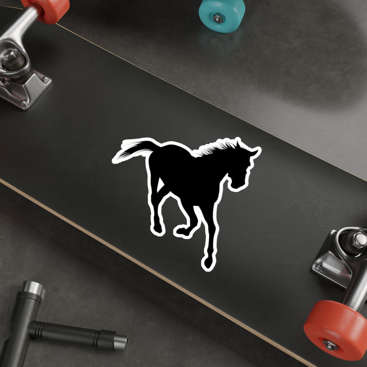 Die-cut stickers - Wild Horse - Running Leaning Left X 300