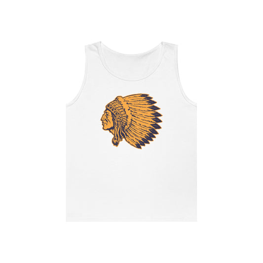 Unisex Heavy Cotton Tank Top - Indian Chief
