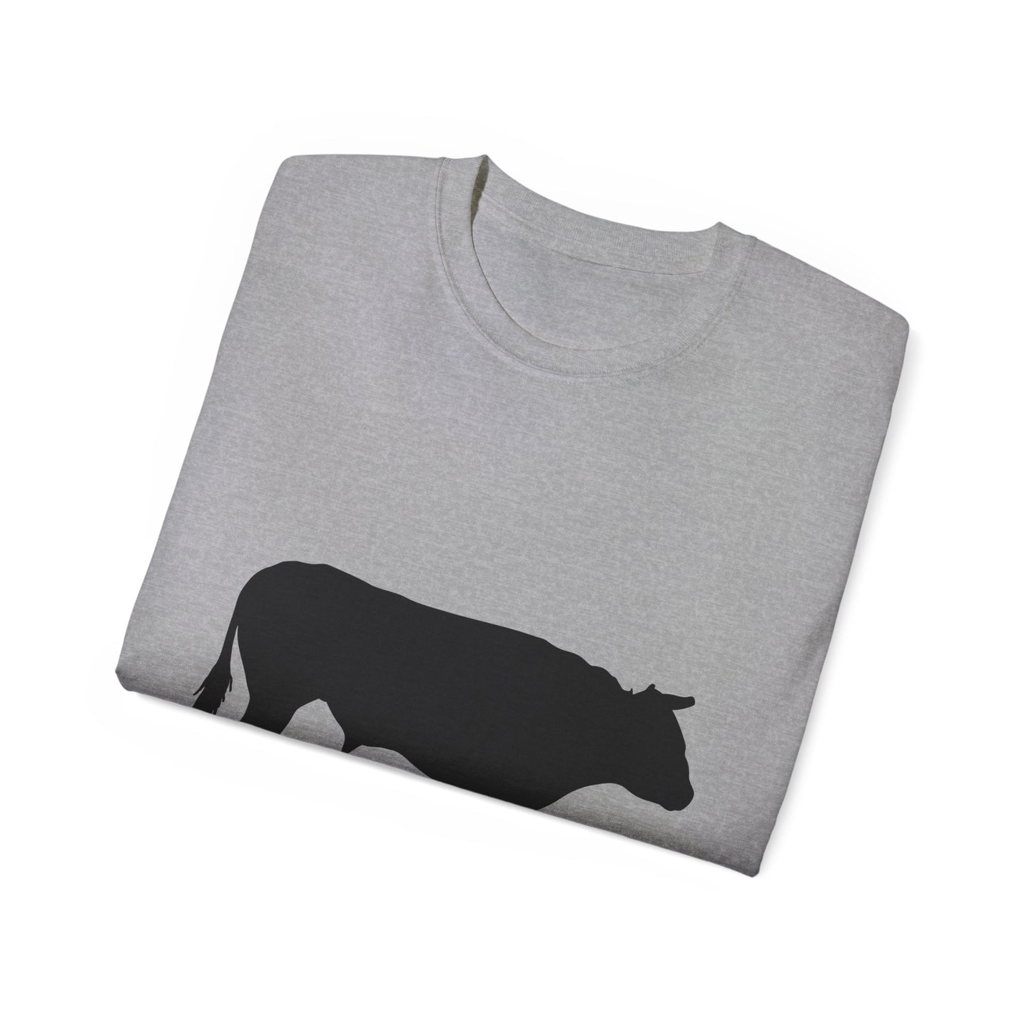 Unisex Ultra Cotton Tee - Bull - Silhouette