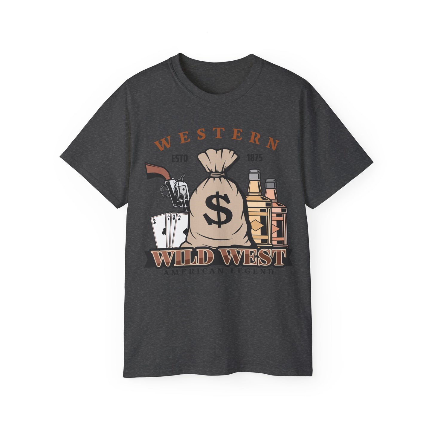 Unisex Ultra Cotton Tee - Western - Wild West - American Legend
