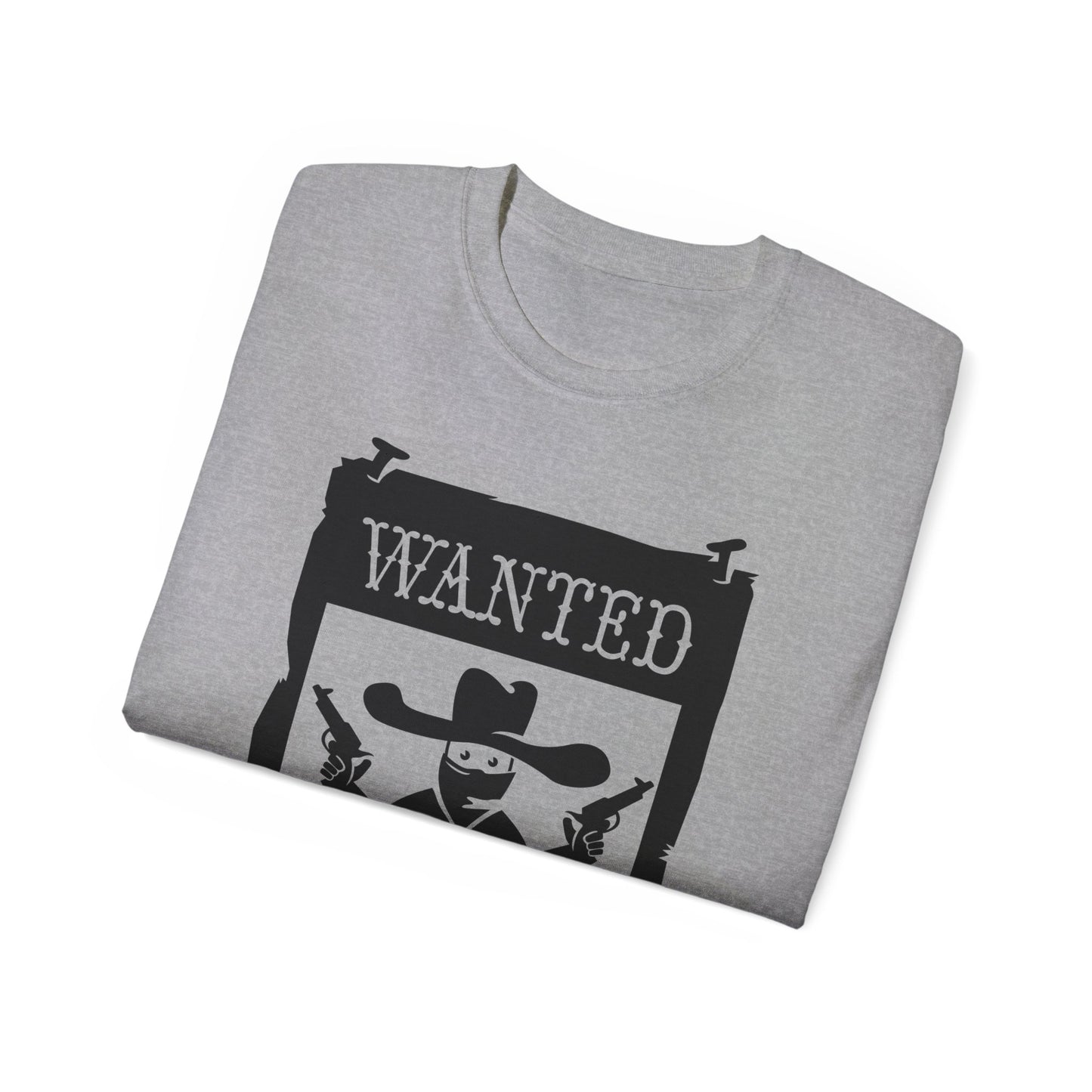 Unisex Ultra Cotton Tee - Wanted Poster X 300