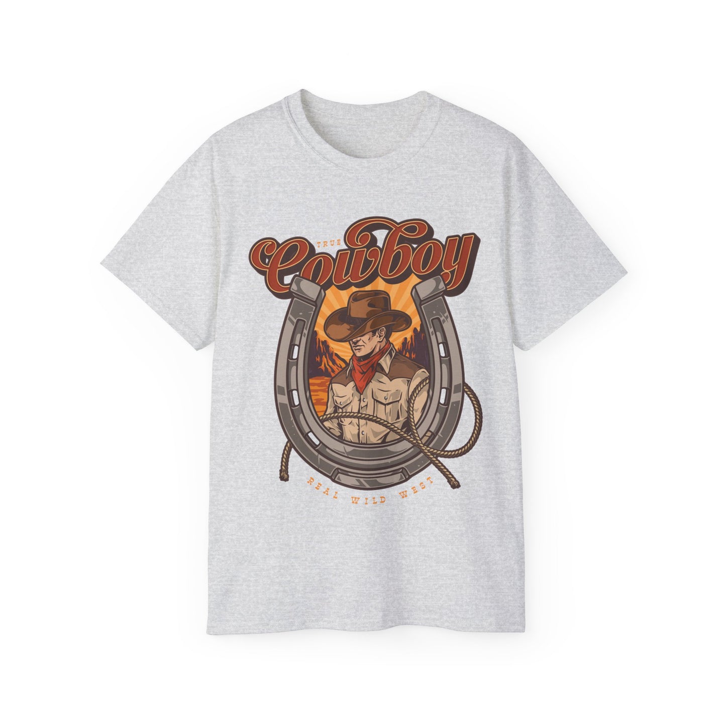 Unisex Ultra Cotton Tee - True Cowboy - Real Wild West