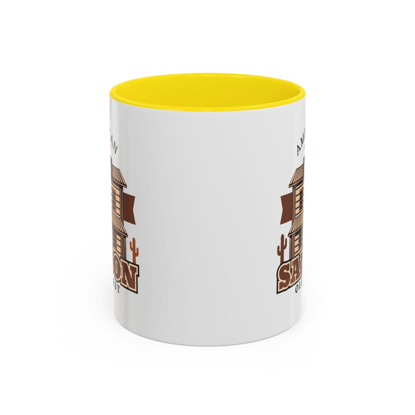Accent Coffee Mug (11, 15oz) - American Cowboy - Saloon - Wild West
