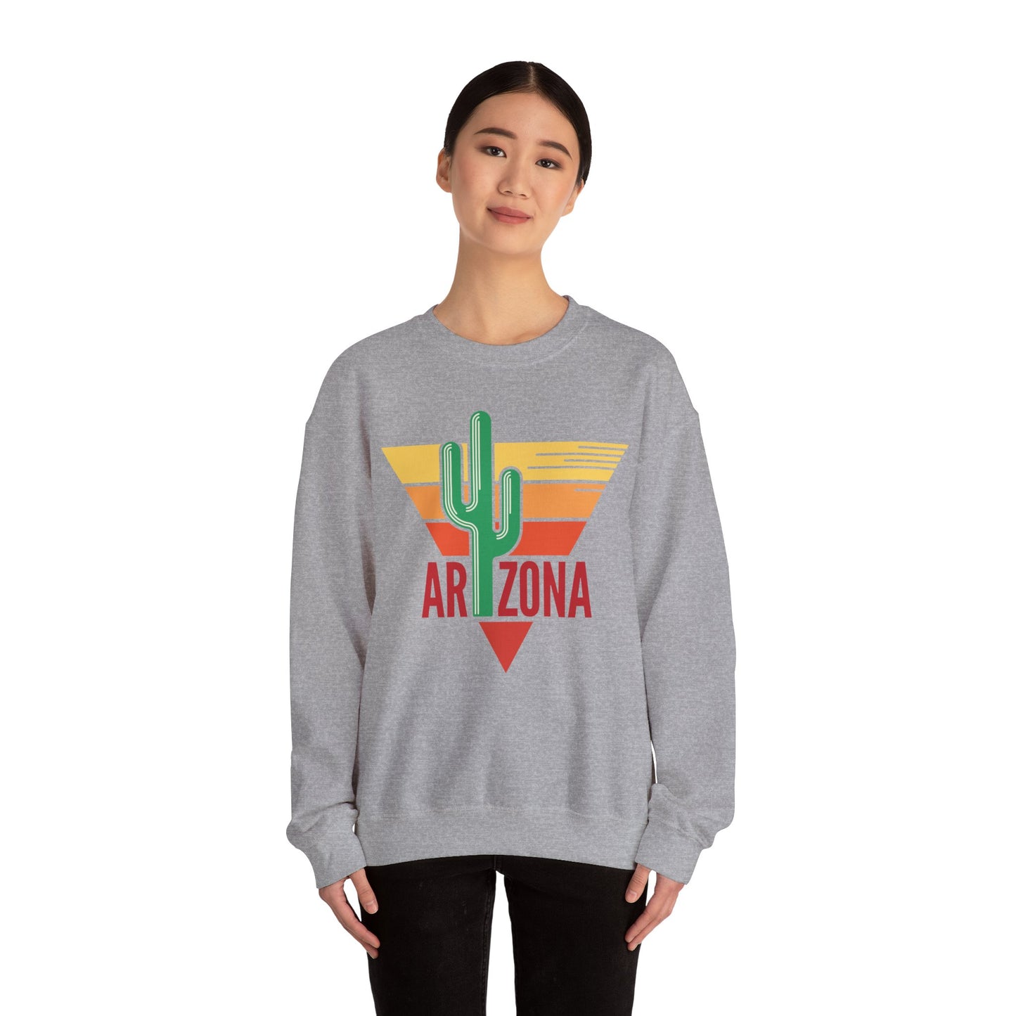 Crewneck Sweatshirt - Arizona - Red