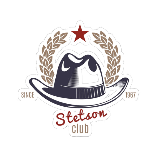 Kiss-Cut Stickers - Stetson Club