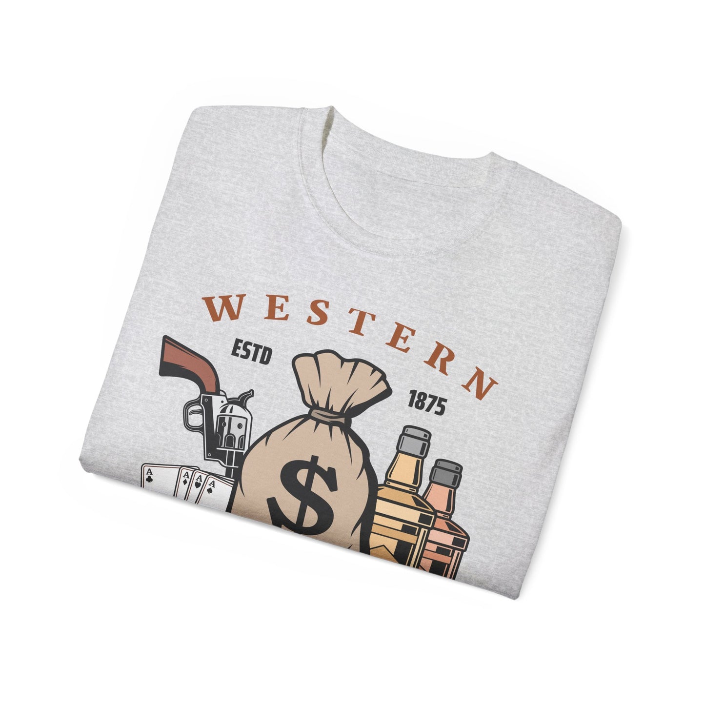 Unisex Ultra Cotton Tee - Western - Wild West - American Legend