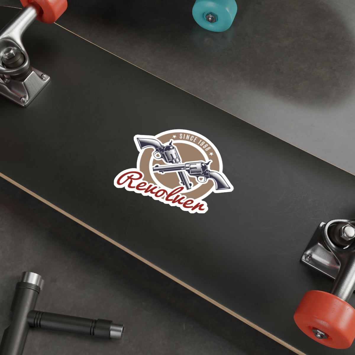 Die-cut stickers - Revolver