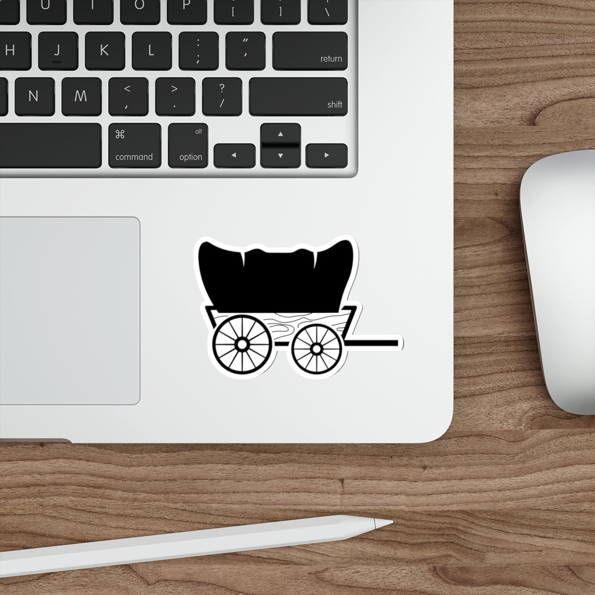 Die-cut stickers - Covered Wagon X 300