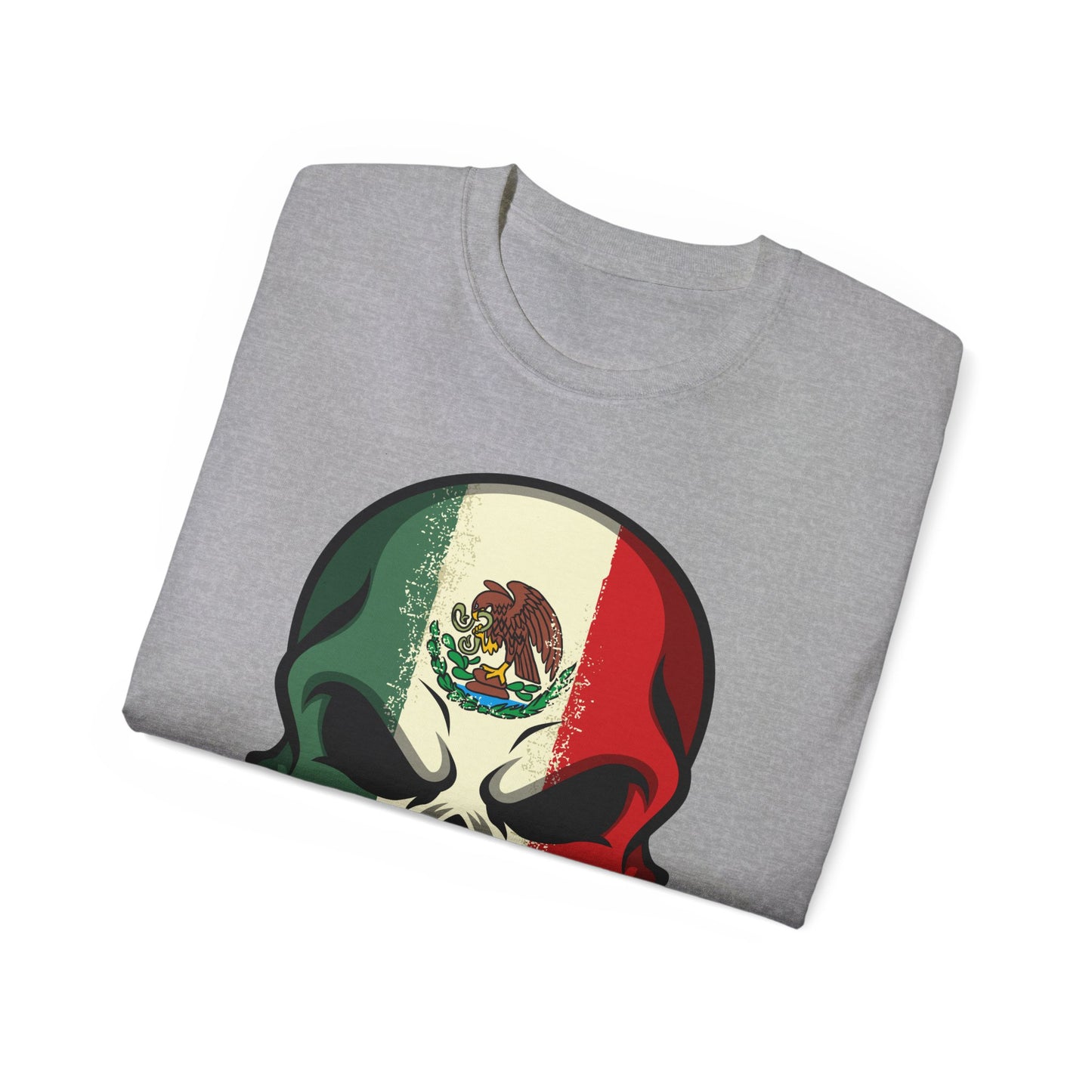 Unisex Ultra Cotton Tee - Mexican Skull