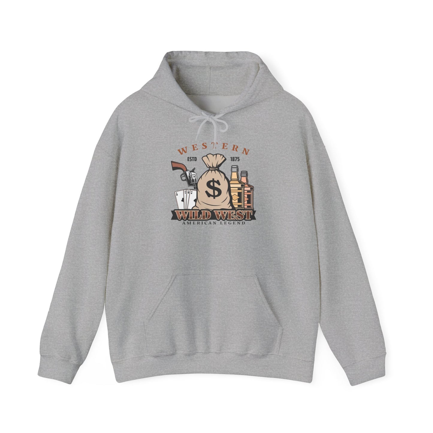 Unisex Hoodie - Western - Wild West - American Legend