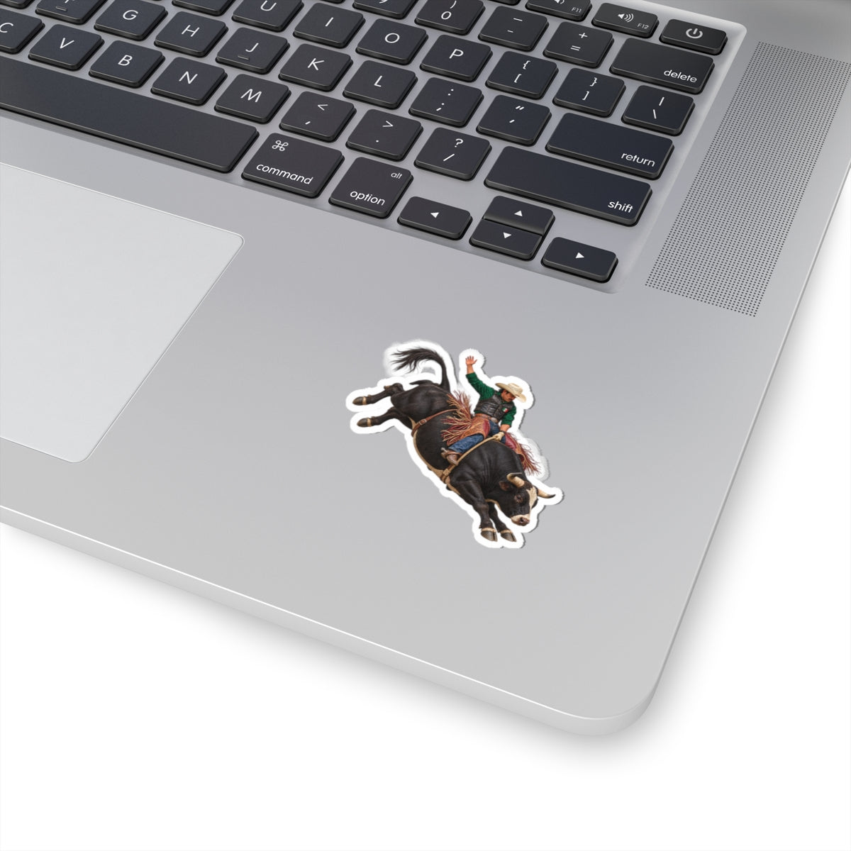 Kiss-Cut Stickers - Cowboys - Bull Rider - Latino - without Text - 3D Transparent