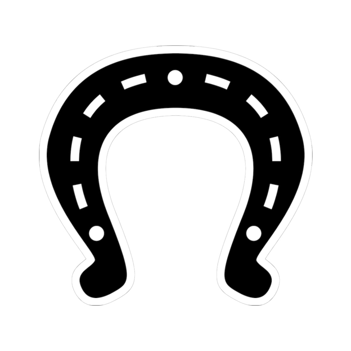 Kiss-Cut Stickers - Horseshoe X 300