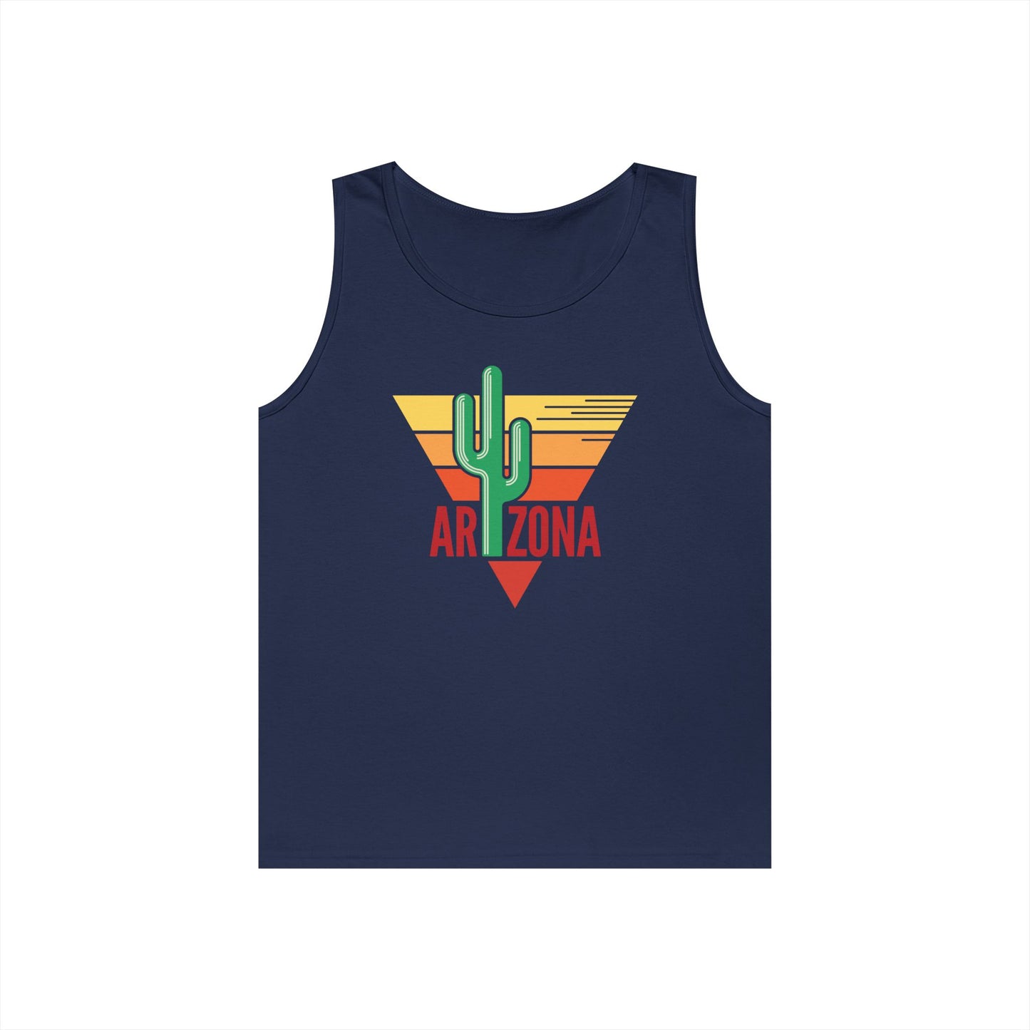 Unisex Heavy Cotton Tank Top - Arizona - Red