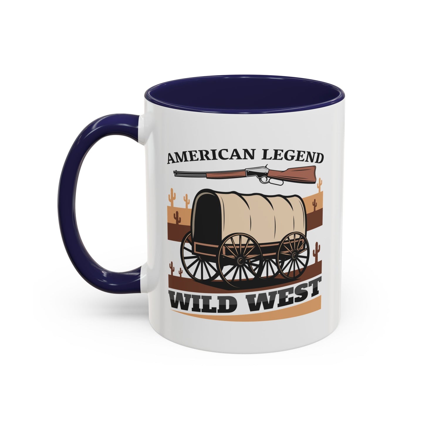 Accent Coffee Mug (11, 15oz) - American Legend - Wild West