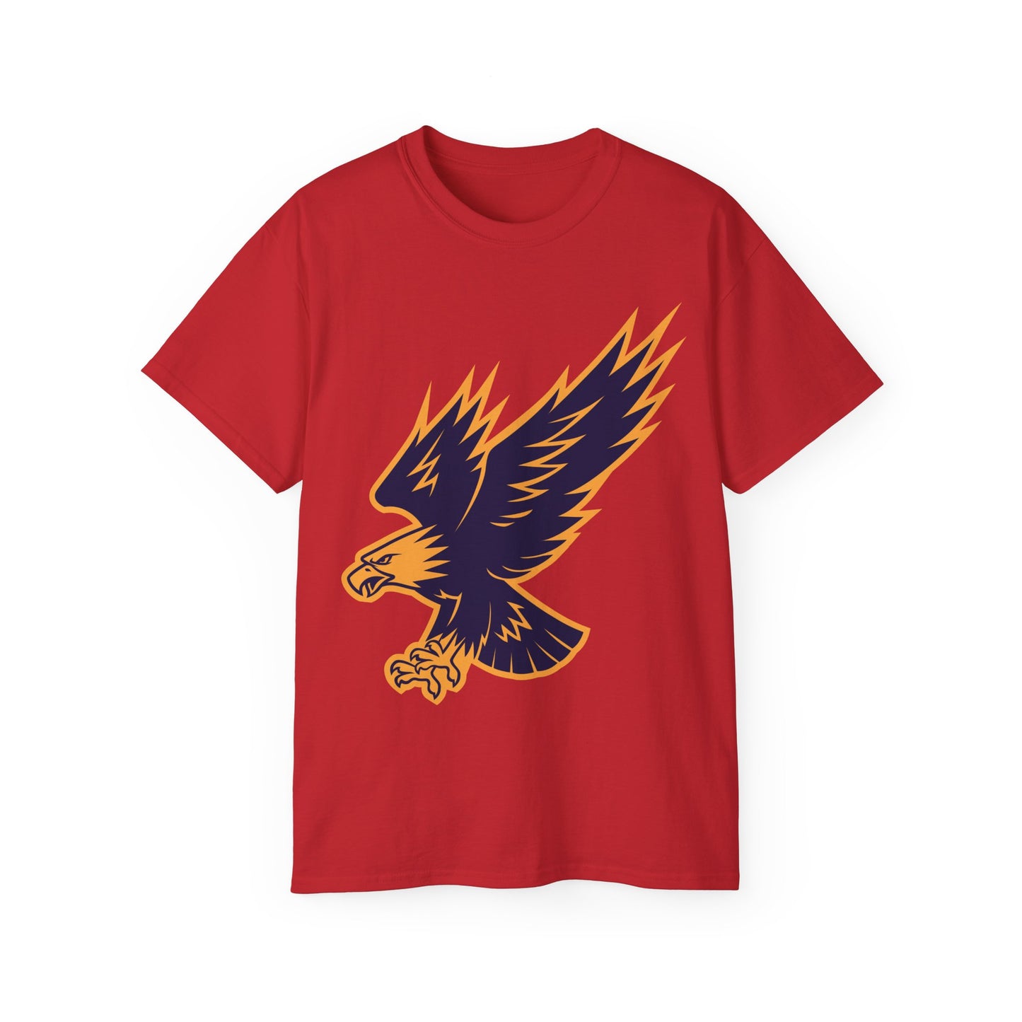 Unisex Ultra Cotton Tee - Attacking Eagle