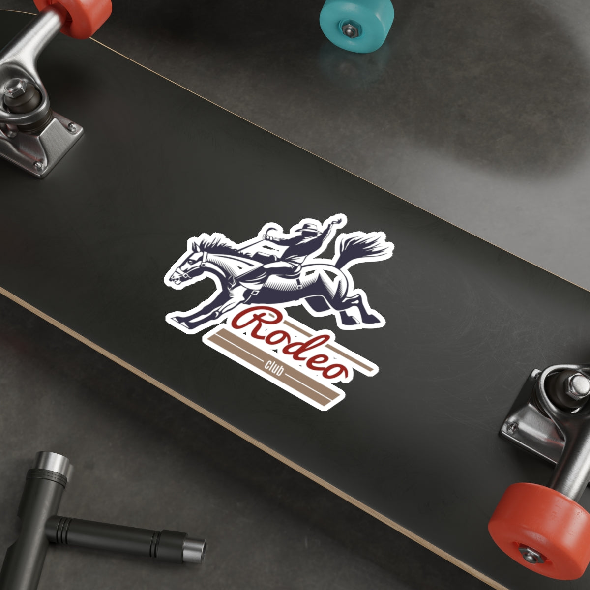 Die-cut stickers - Western Cowboy - Rodeo Club