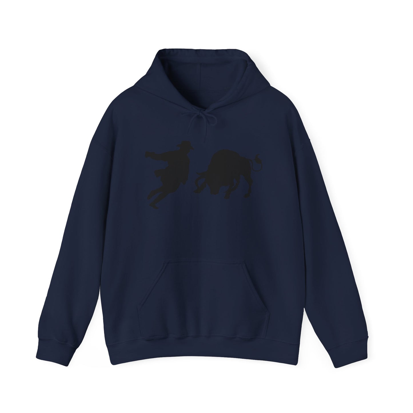 Unisex Hoodie - Clown and Bull - Silhouette