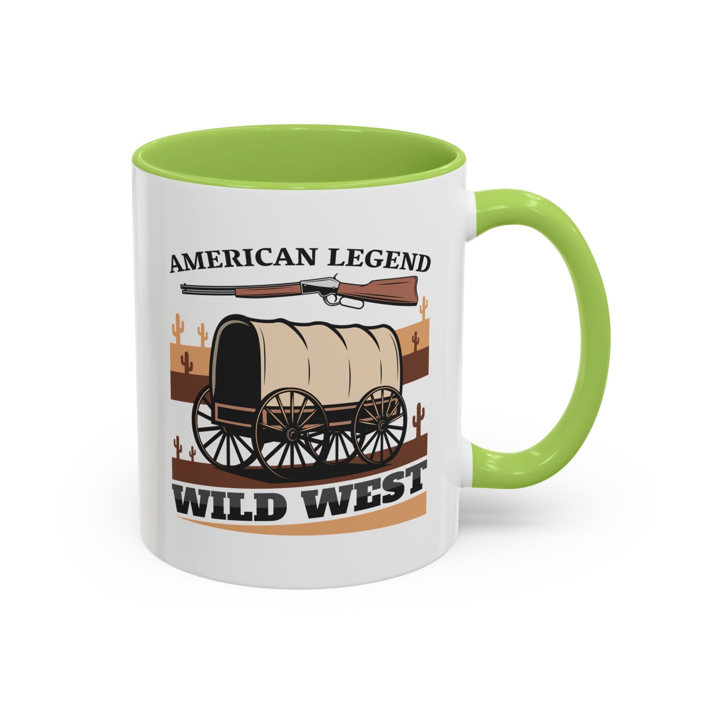 Accent Coffee Mug (11, 15oz) - American Legend - Wild West