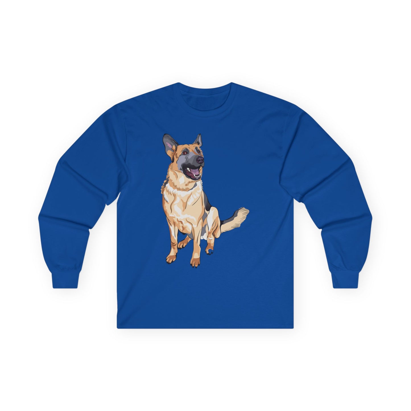 Unisex Ultra Cotton Long Sleeve Tee - Cowboys Friend - Duke
