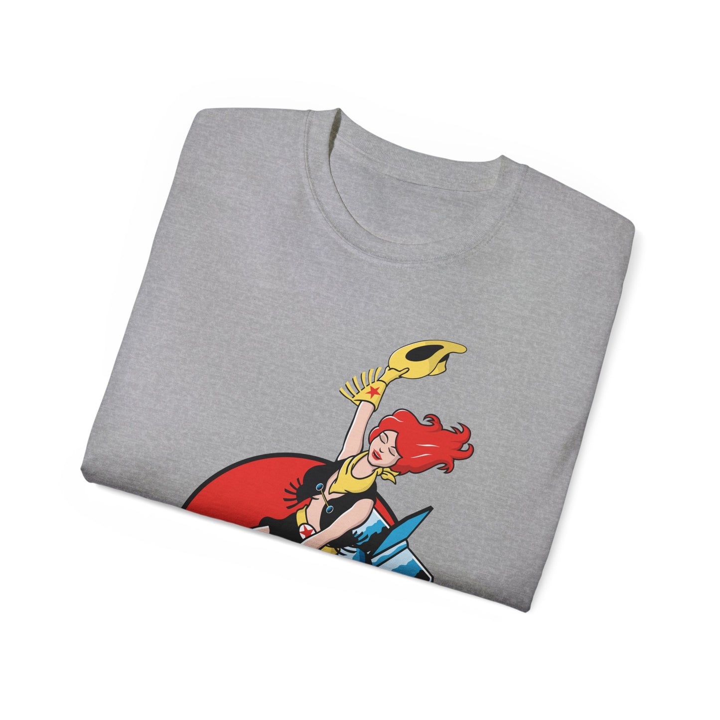 Unisex Ultra Cotton Tee - Atomic Cowgirl