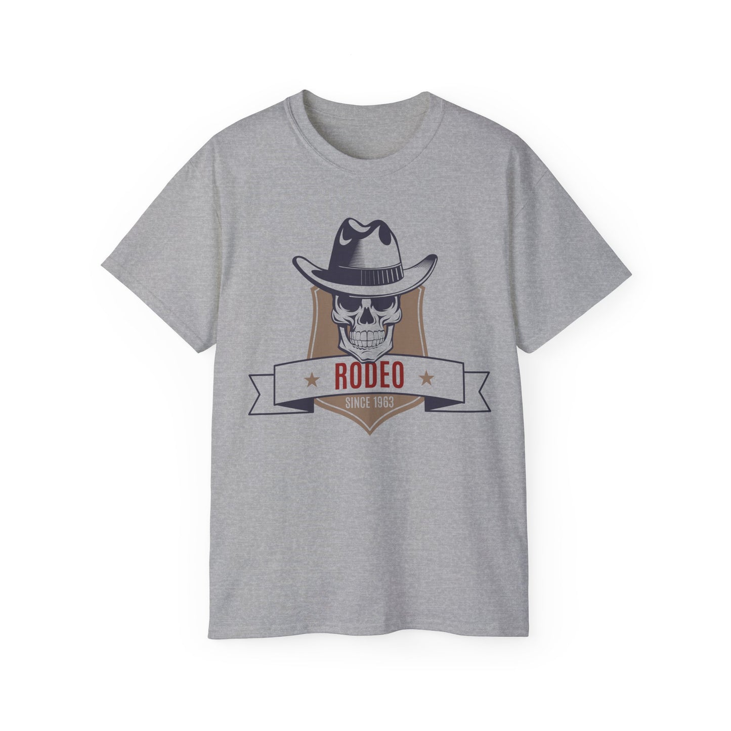 Unisex Ultra Cotton Tee - Rodeo - Western Cowboy