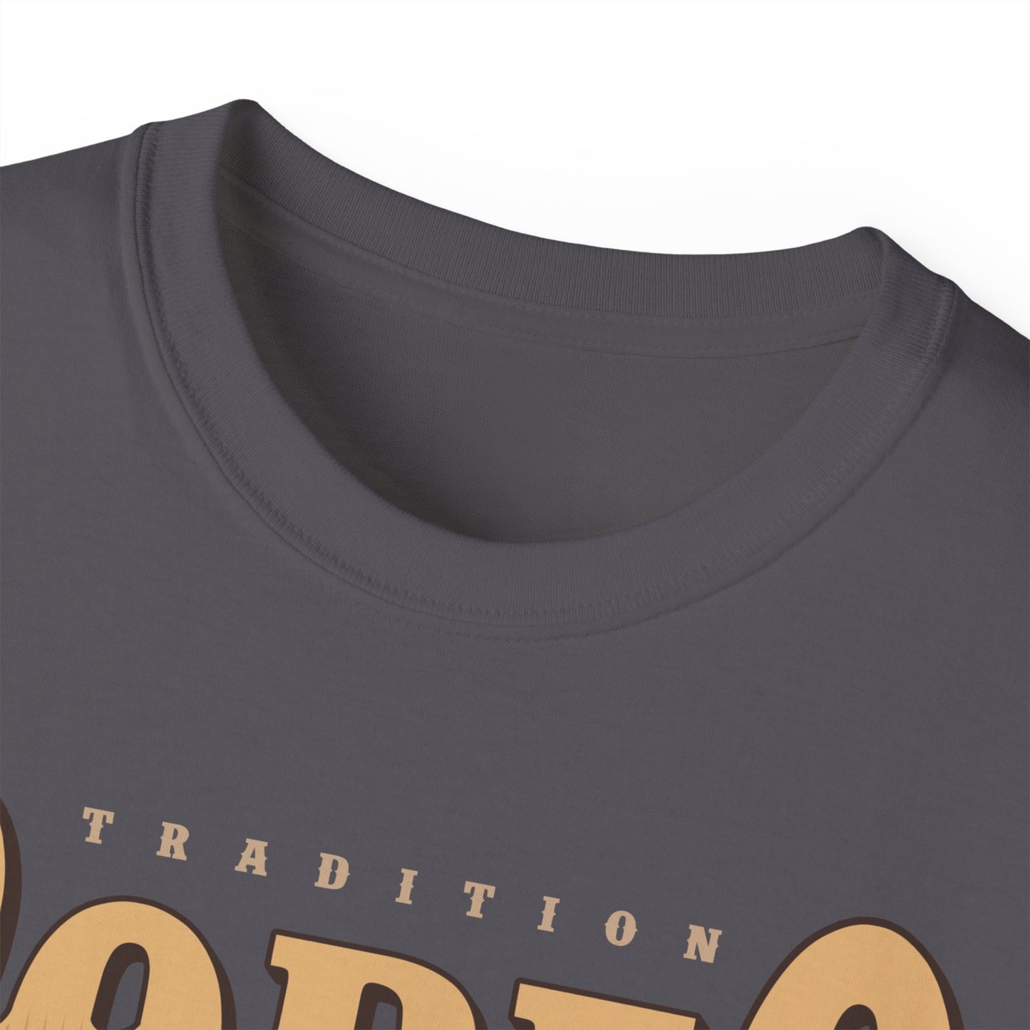 Unisex Ultra Cotton Tee - Tradition Rodeo Bull - Real Cowboys