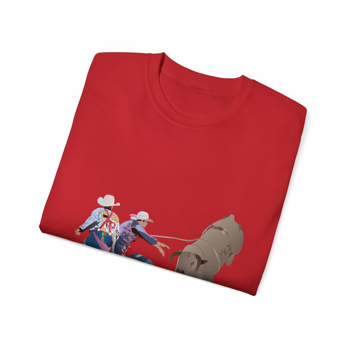 Unisex Ultra Cotton Tee - Clowns and Bull