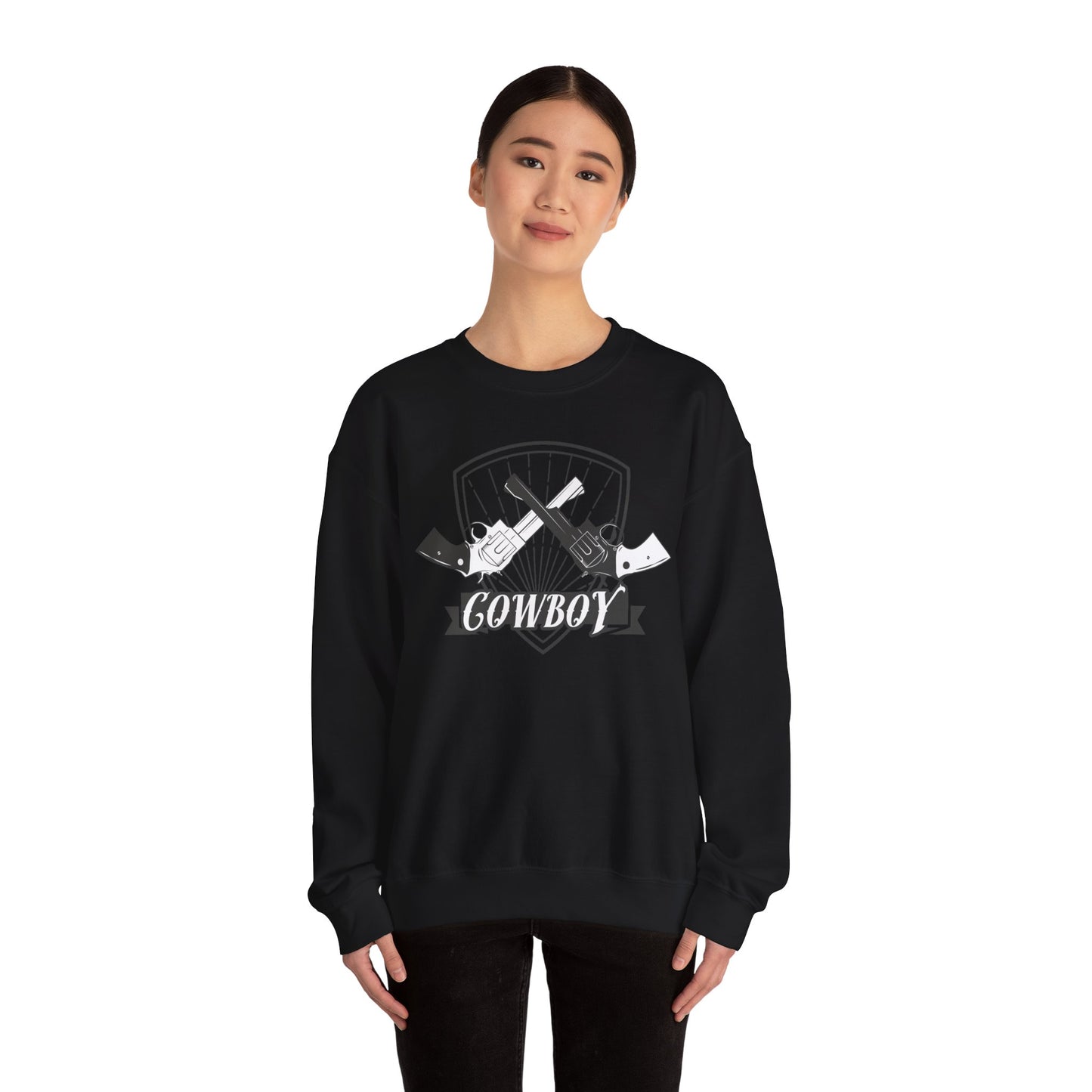 Crewneck Sweatshirt - Cowboy Rifles